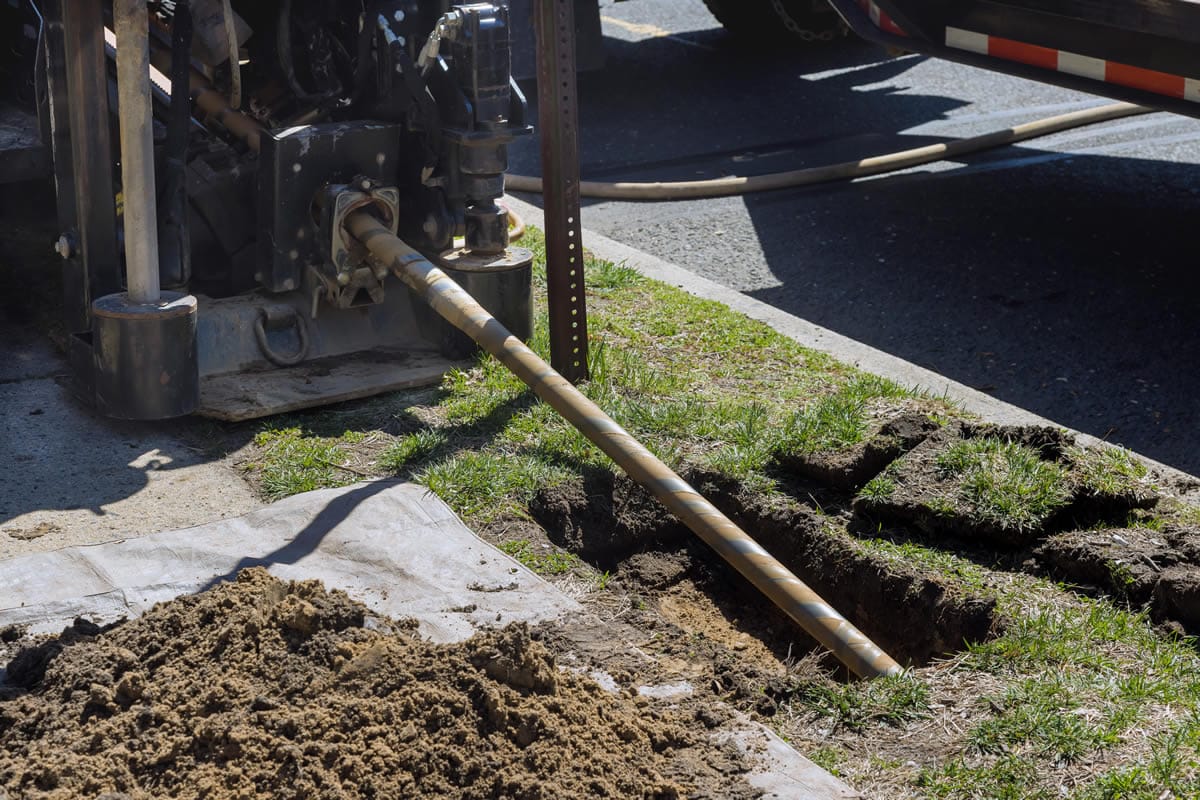 Central Trenching directional drilling equipment.